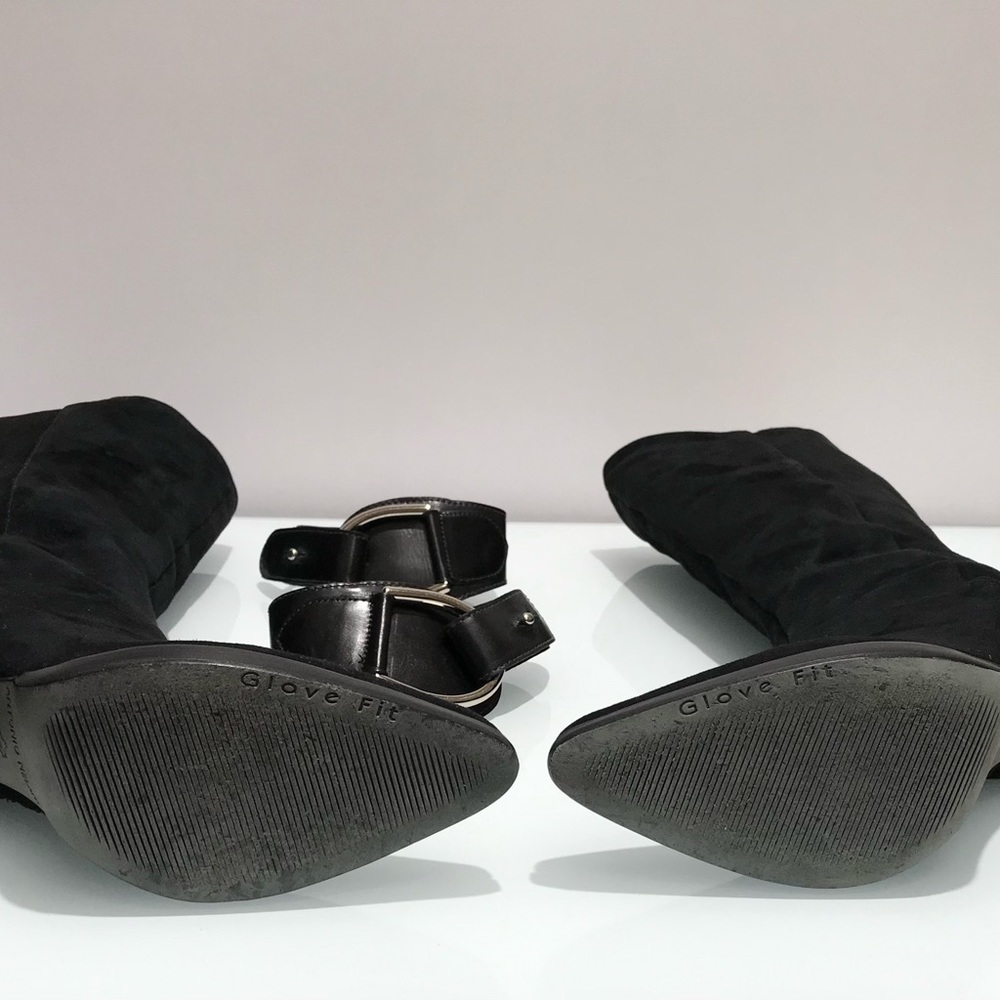 Antonio Melani Black Suede Boots - Picture 9 of 11